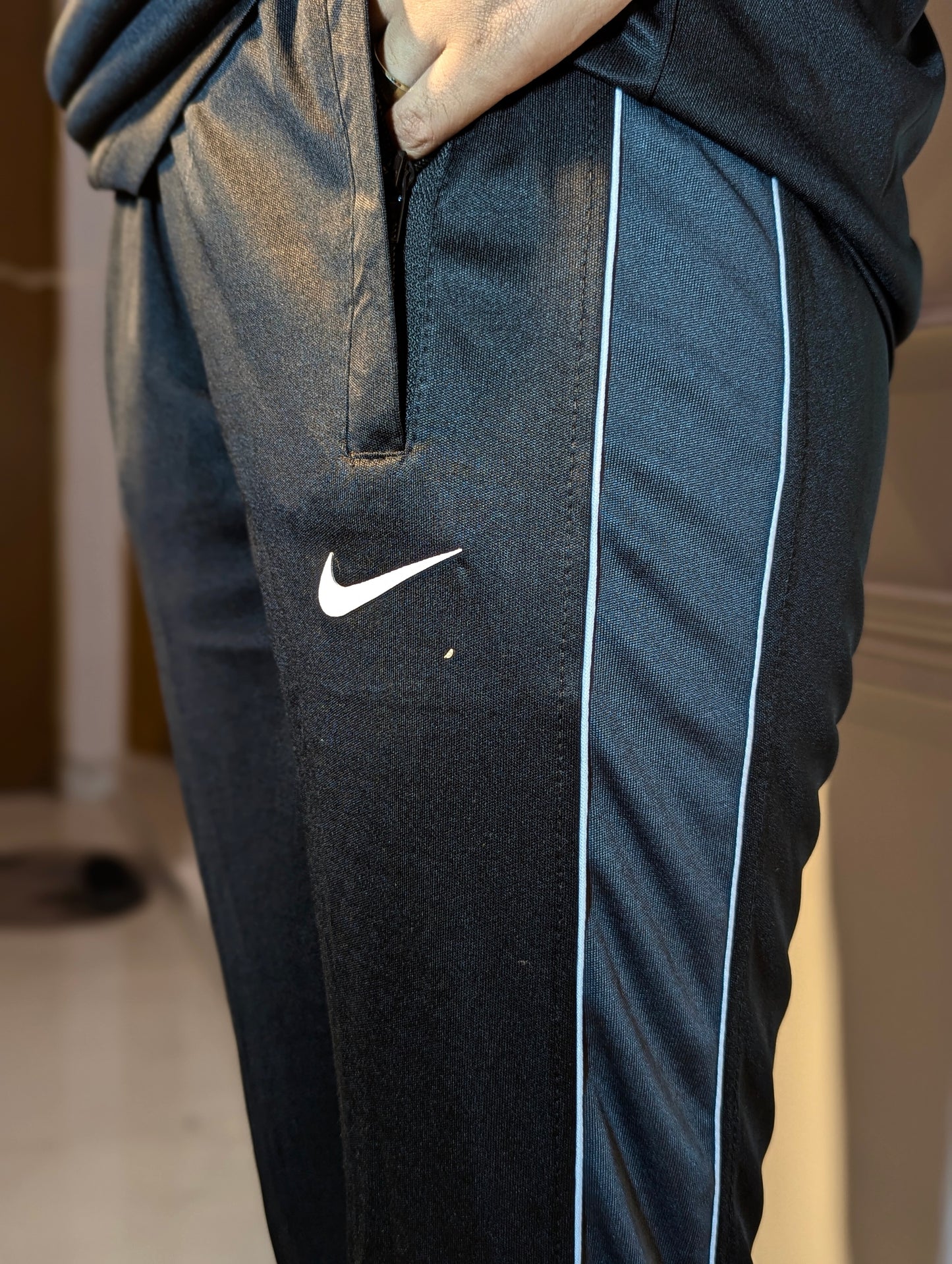 Nike Dri-Fit Tracksuit – Black & Grey