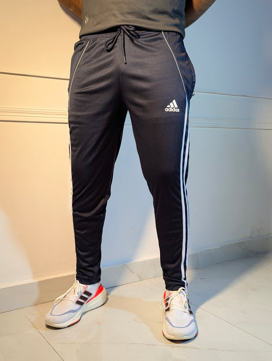 Unisex Blue 3-Stripes Trouser