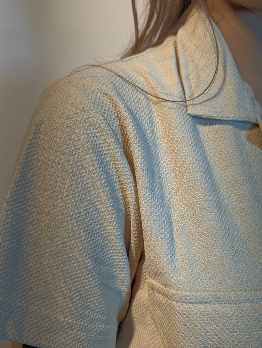 Safari Summer Tracksuit β Cream (Double Pocket) (Unisex)