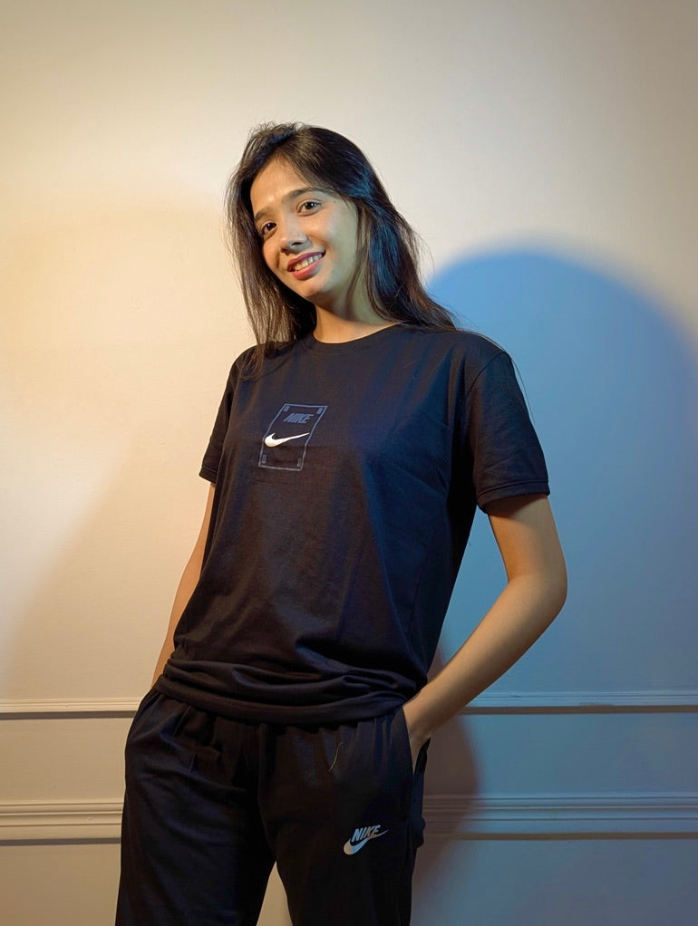 Nike Jersey Tracksuit – Black (Unisex)