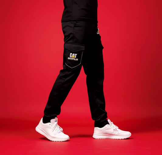 Black Cargo 4 Pocket Summer Trouser