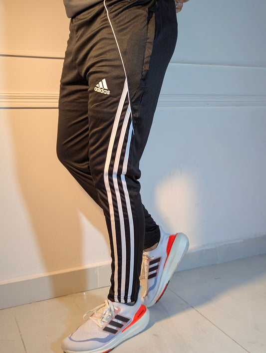 ADIDAS BLACK 3-STRIPES TROUSER MEN/WOMEN
