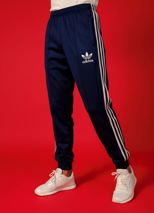Blue 3-Stripes Winter Trouser