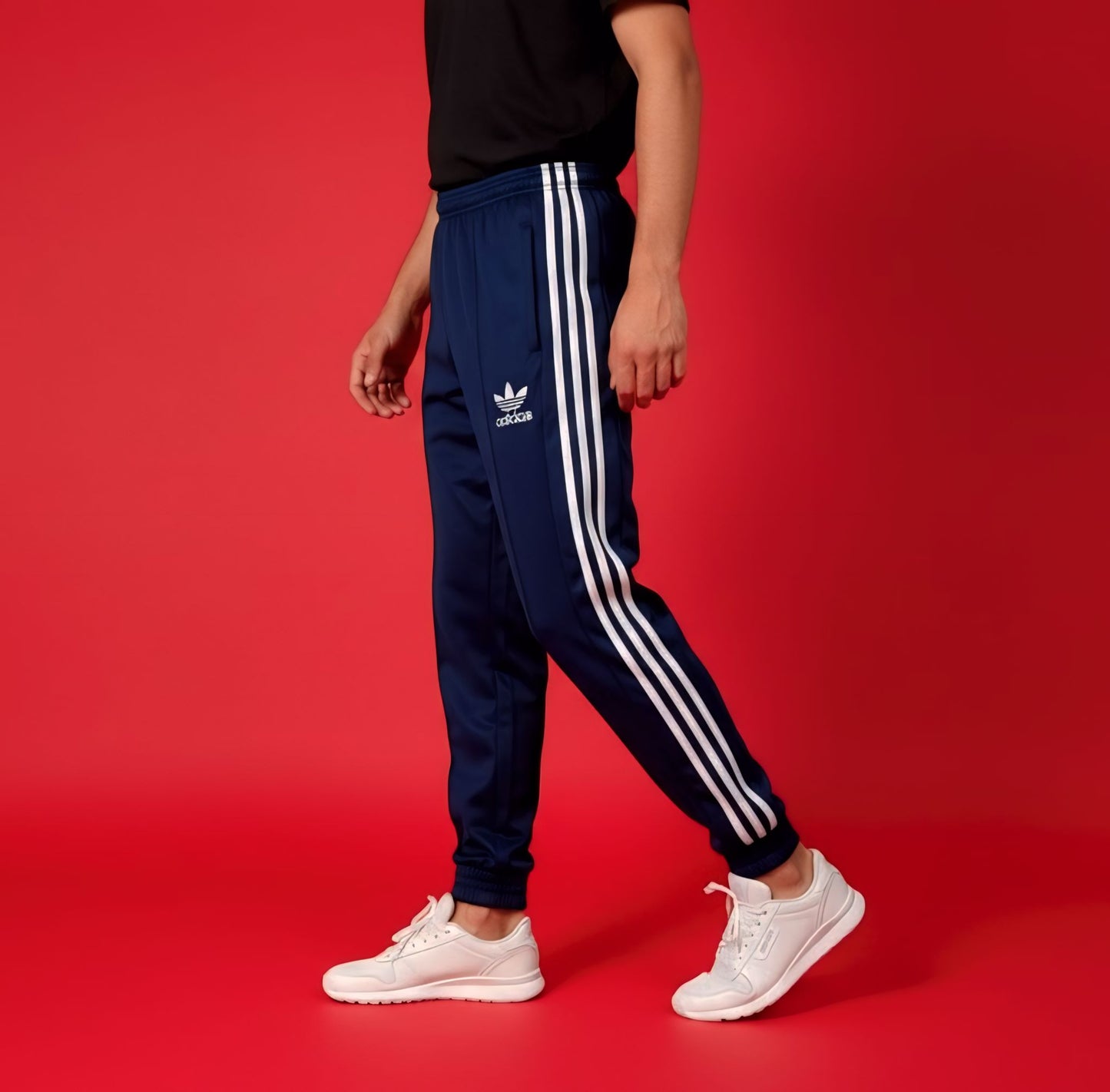 Blue 3-Stripes Winter Trouser