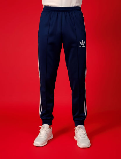 Blue 3-Stripes Winter Trouser