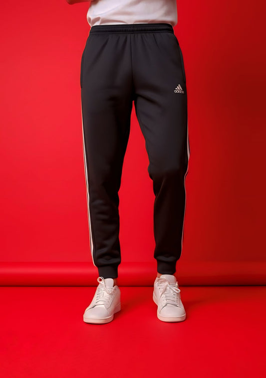 Grey 3-Stripes Winter Trouser