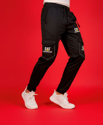 Black Cargo 4 Pocket Summer Trouser