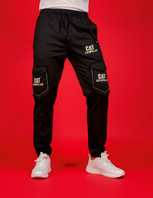 Black Cargo 4 Pocket Summer Trouser