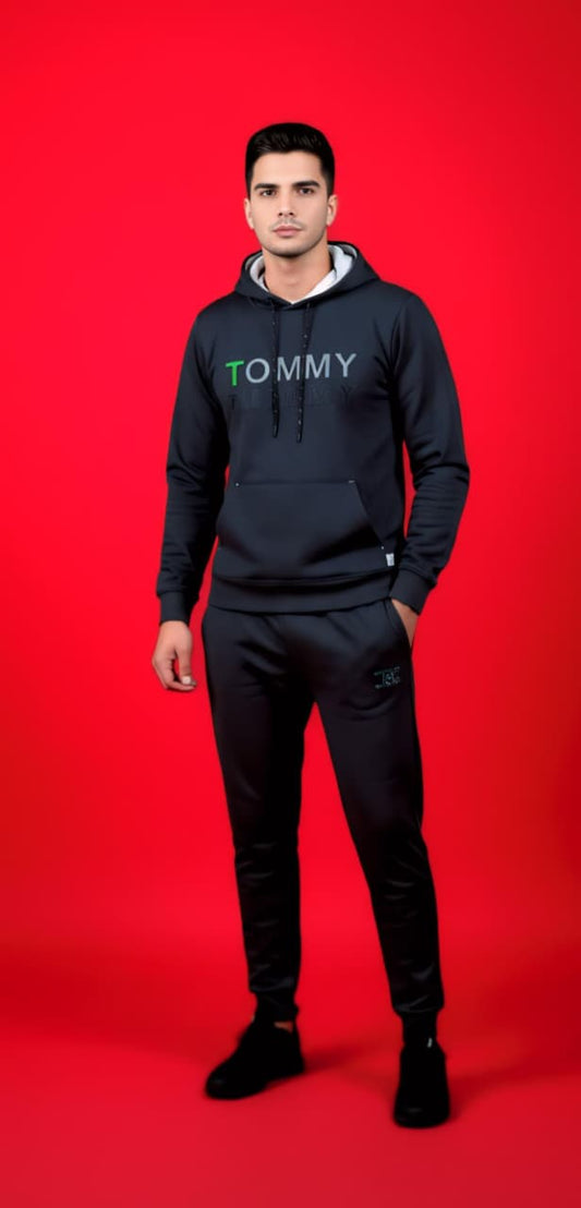 Charcoal Grey Hoodie Tracksuit (Unisex)