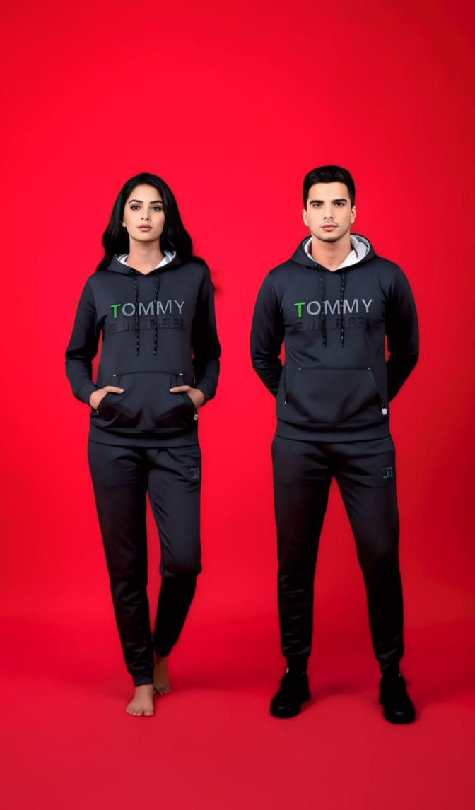 Charcoal Grey Hoodie Tracksuit (Unisex)